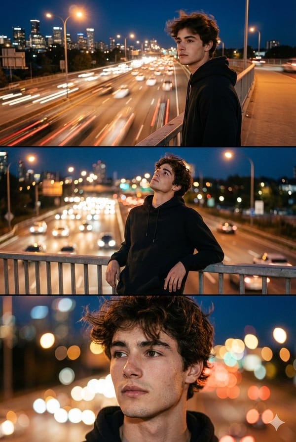 use the uploaded photo as the exact identity reference. keep the same person, same face, same f…
