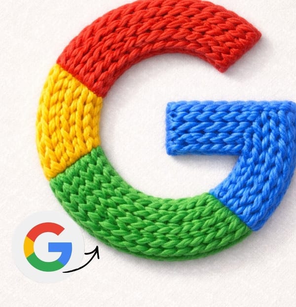 Instagram logo made from thick knitted wool yarn, handcrafted textile design, soft colorful gradien… prompt example