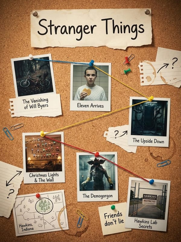 STRANGER THINGS prompt example