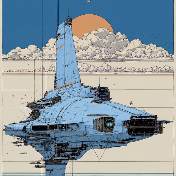 You already know how much I love the Moebius style. prompt example