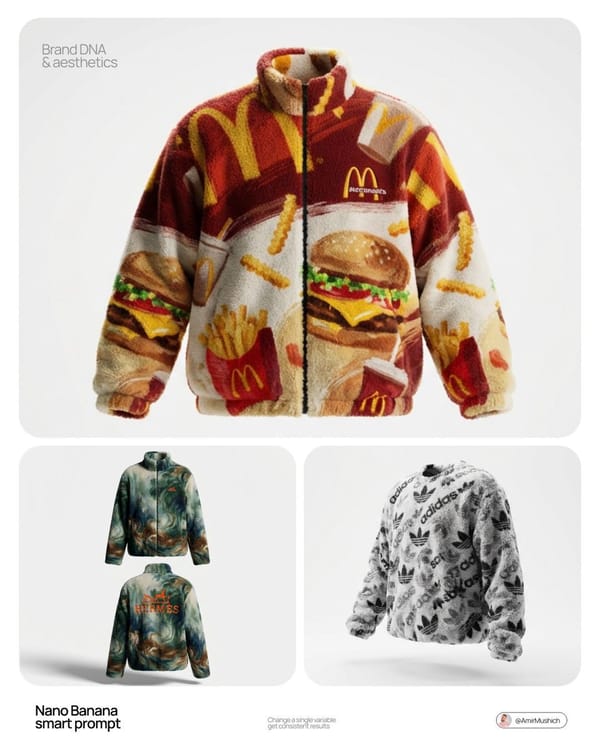 [BRAND NAME]. Act as a Senior Creative Director & 3D Artist. prompt example