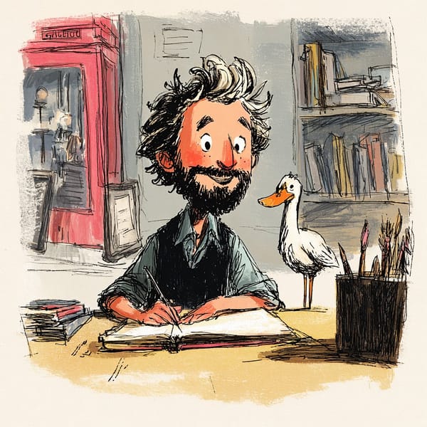 Whenever I find a children’s illustration style in Midjourney, it makes my day, and this one is fan… prompt example