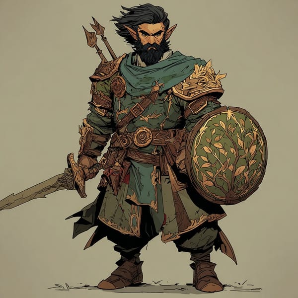 f you like role-playing games, this Midjourney style might interest you: prompt example