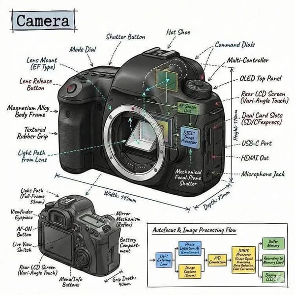 Create an infographic image of [OBJECT], combining a realistic photograph or photorealistic render… prompt example