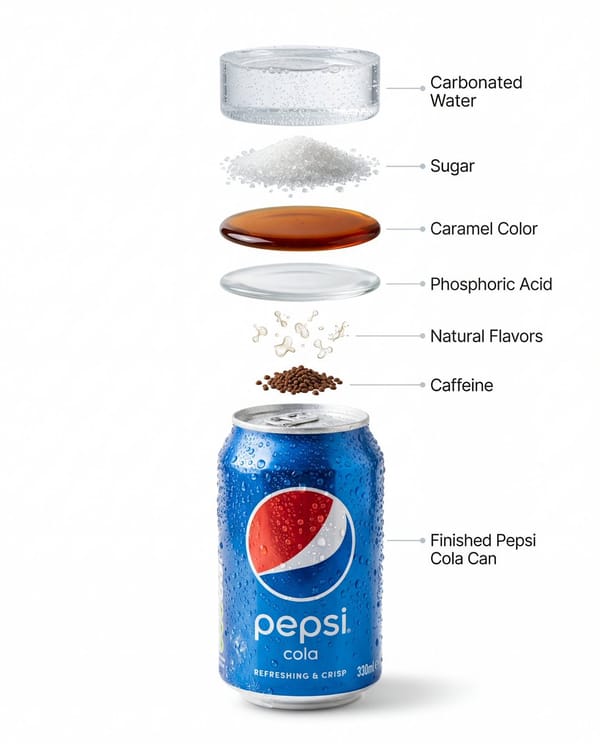High-quality professional product photography of a chilled Pepsi can with condensation water drople… prompt example