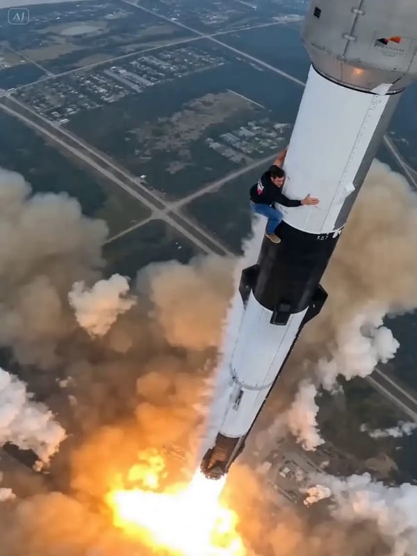 ROCKET SURF. prompt example