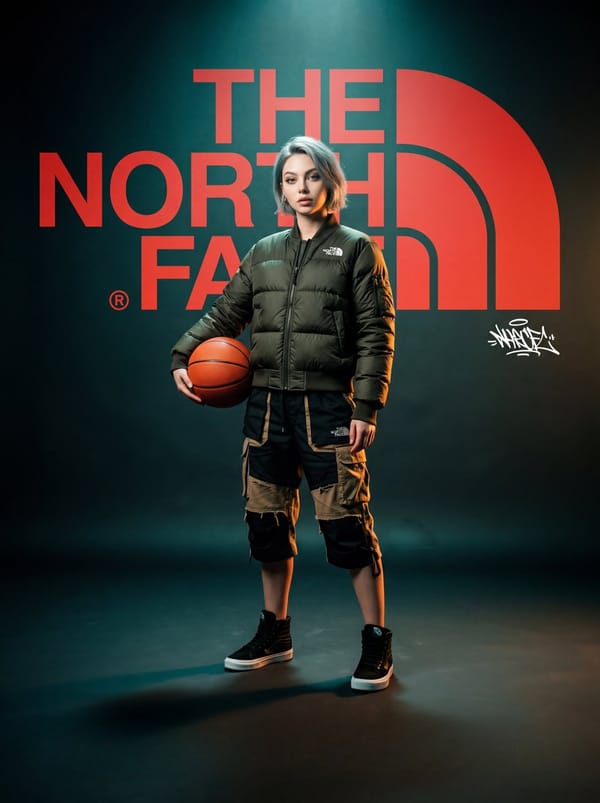 The North Face. prompt preview