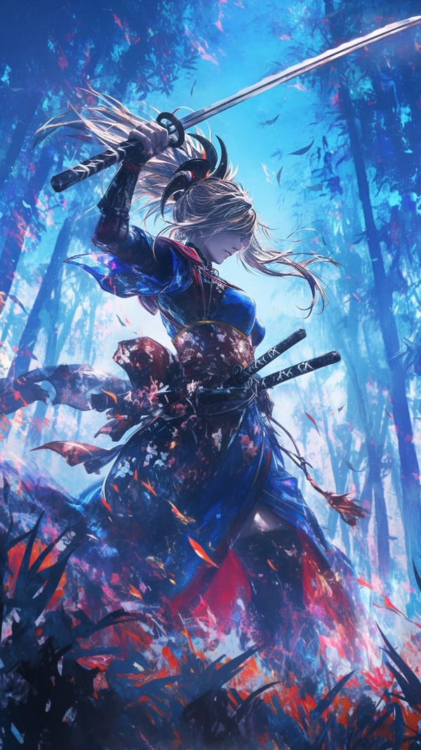 #fategrandorder #FGOイラスト #midjourney #fate Miyamoto Musashi https://t.co/EZGX9Xjolb prompt example