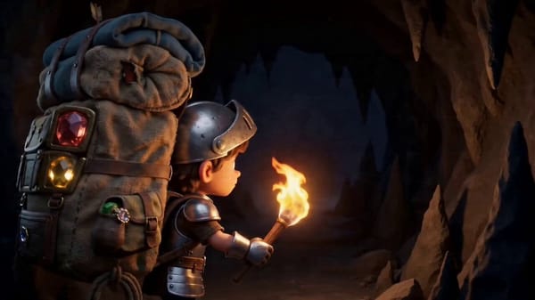 SUBJECTS Character: Chibi-style young adventurer @[image1] Treasure Chest: Exquisite and noble…