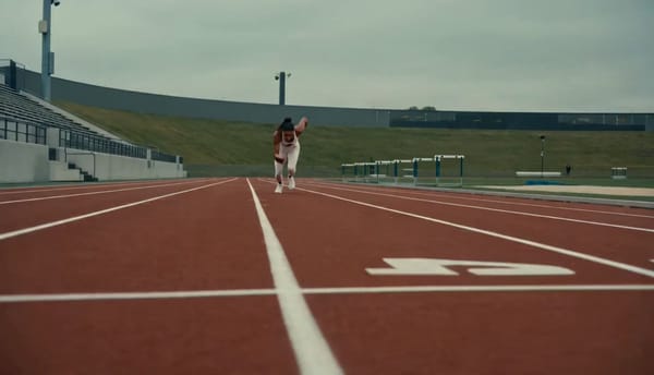 SUBJECTS A female sprinter (character reference @image1), with a tall, well-proportioned physique,… prompt example