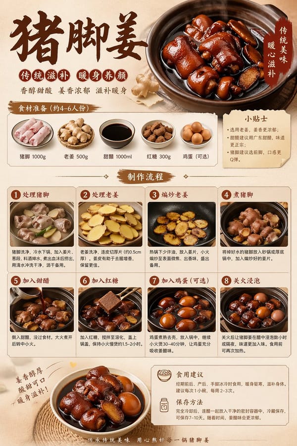 Create a [food name] food preparation poster prompt example