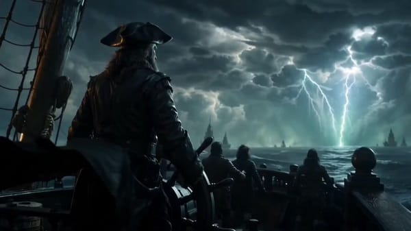 Use @[image1] to create a 15s cinematic trailer from still images with subtle motion, evolving from… prompt example