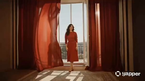 Luxury Cream Cinematic Ad (Female Model – Reference Matched) A cinematic, high-end luxury skinc…