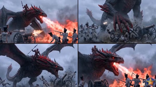 Battle of Castle Dracula, the Dragon devastating Austrian Empire soldiers. The eldest son of No…