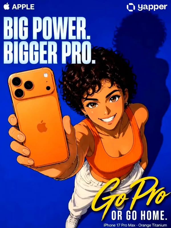 This is not just a phone. This is iPhone 17 Pro Max. Titanium. Powerful. Unapologetically Pro.…