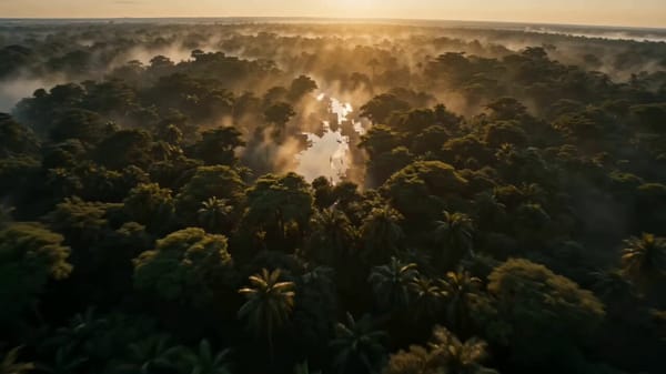 Extremely fast-paced cinematic FPV flying through the ancient Nishada kingdom, ultra-realistic.…