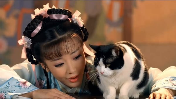 core_style, 80到90年代邵氏兄弟电影风格 早期香港武侠剧美学 怀旧中国武侠电影 复古电视画质 暖色调高饱和度调色板 复古胶片颗粒质感 轻微的特艺色彩色像差 经典摄影棚背景幕布感…