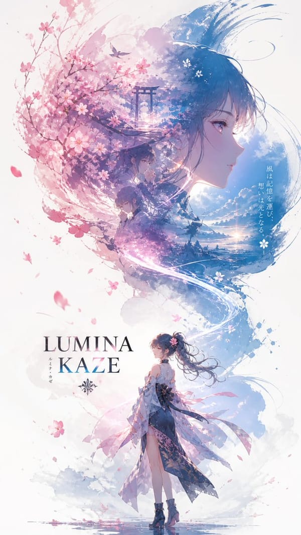 A character promotional poster titled “INPUT NAME”, designed in a cinematic vertical key visual…