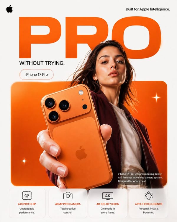 PRO, WITHOUT TRYING. prompt example