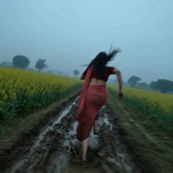 Sir, yahan koi nahi hai… sirf cows hain. prompt example