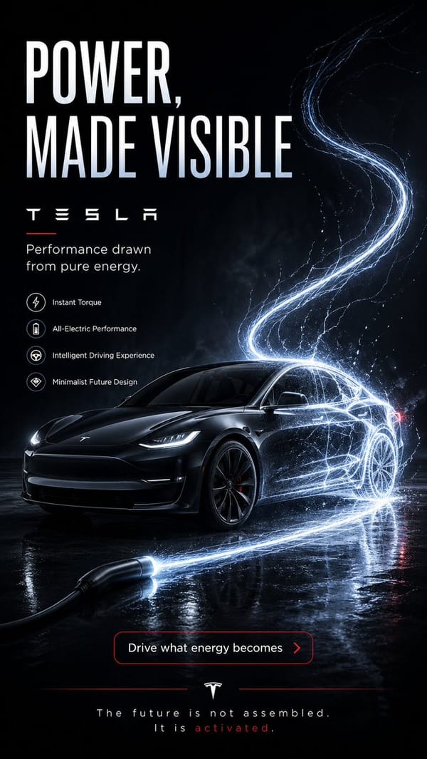 POWER, MADE VISIBLE prompt example