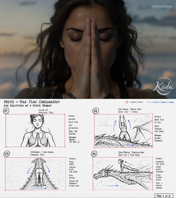 Use @[image2] as a storyboard reference, not as a single image. STYLE: dark prestige medieval f…