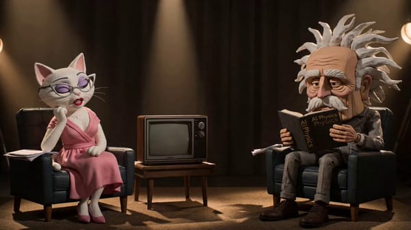 So, Professor… what do you think about Cat Master making dumb comedy videos? prompt example