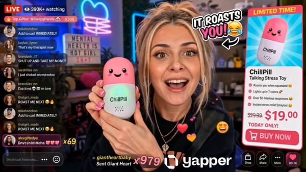 ChillPill Talking Stress Toy prompt example