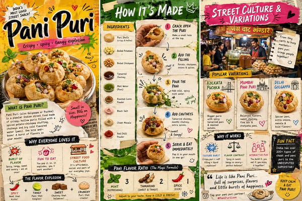 Pani Puri (Golgappa) prompt example