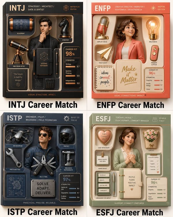 [PERSONALITY_TYPE] Career Match prompt example