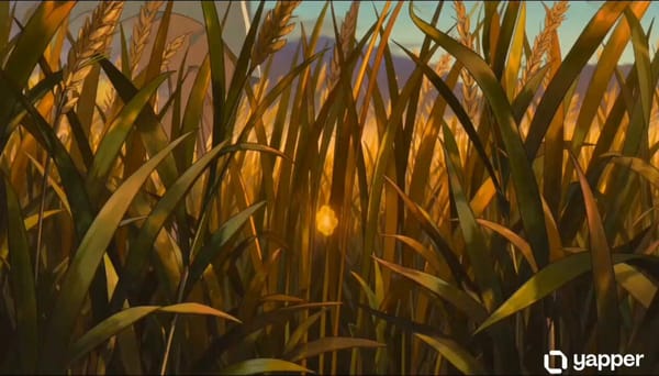 Style: Ultra-detailed Ghibli-inspired, soft painterly textures, volumetric light, dreamy atmosp…