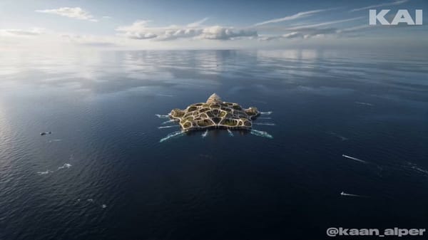 Floating Bio-Architecture. prompt preview