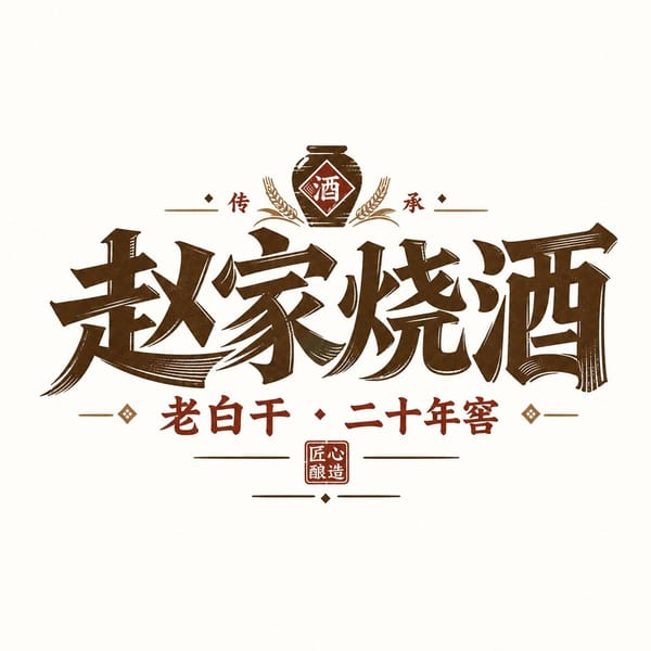 logo展示图 / logo提案页 prompt example