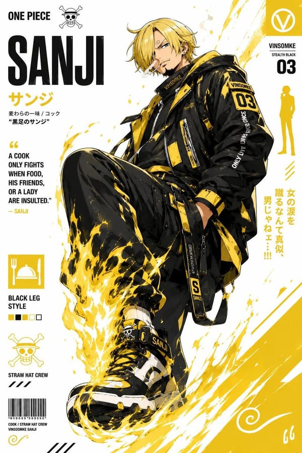 Create a stylized illustration of [character_name] from [franchise]. prompt preview