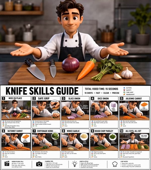 Create a 15-second 16:9 animated instructional video that follows the reference exactly as a cl…