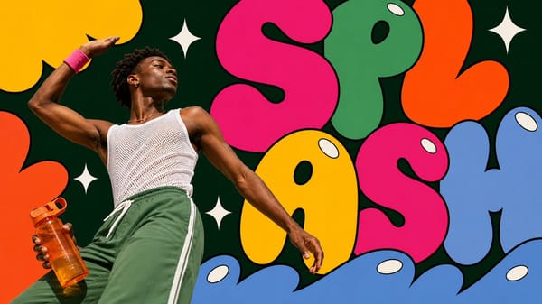 Create an image in pop-bubble-letter-photo-poster-style. prompt example