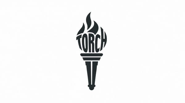 Design a clever typography logo where the brand name [BRAND NAME] merges together to form the silho… prompt example