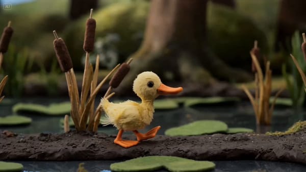 Stop motion claymation, handcrafted tactile materials, mixed real materials, — continuous later…