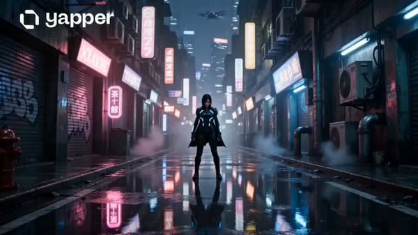 Ultra cinematic action sequence starring a fearless young woman in a futuristic neon Tokyo alle…
