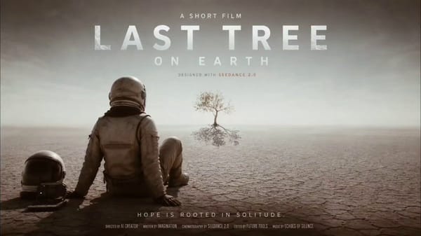 Create a cinematic text-to-video scene featuring an original non-copyrighted moment where a lon…