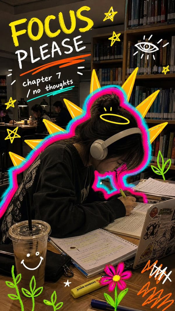 Neon Doodle Gallery Snapshot prompt example