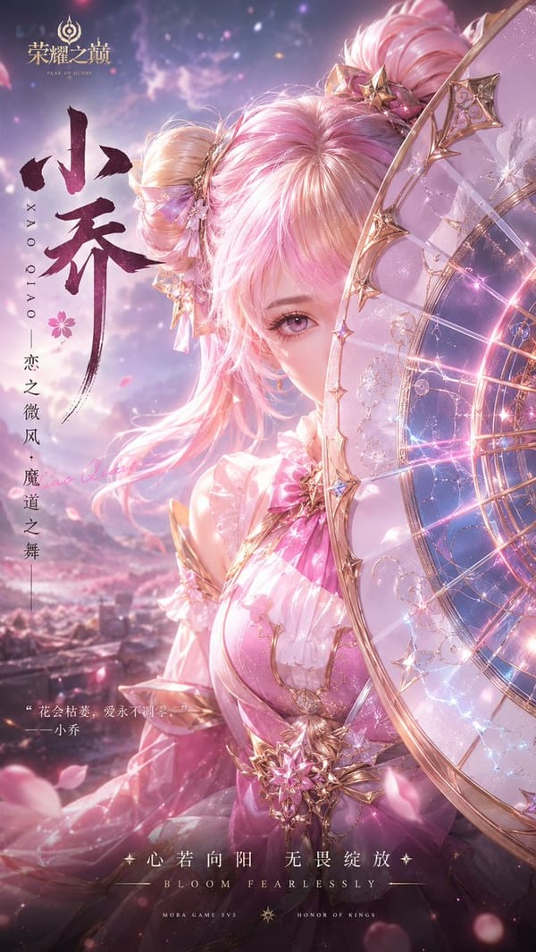 一张高端游戏角色宣传海报，竖版构图，超近景半身特写。画面主体是一位冷峻神秘的年轻男性幻想角色，拥有银白色蓬松碎发，发丝细腻、层次丰富，头顶有明显的白色狼耳或兽耳，气质冷静、危险、克制。角色的脸部只露… prompt example