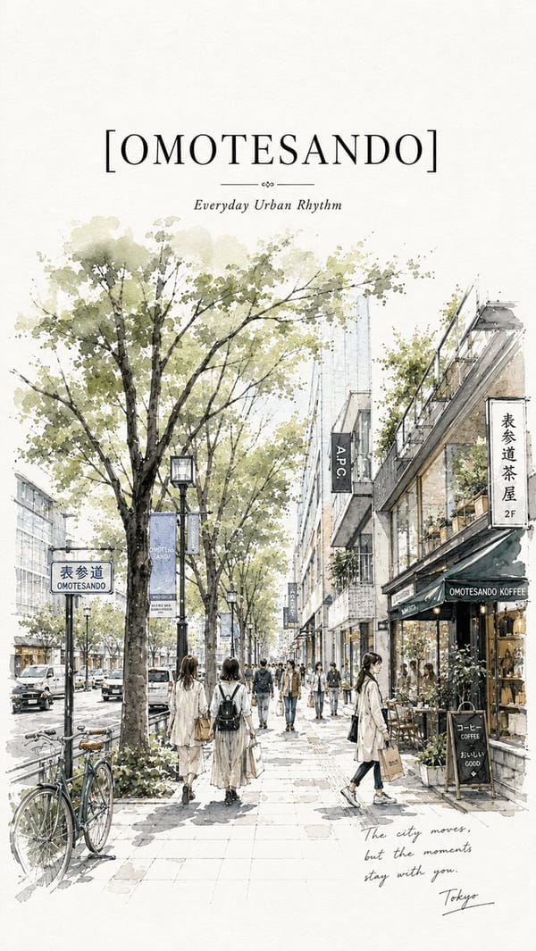 [OMOTESANDO] prompt example