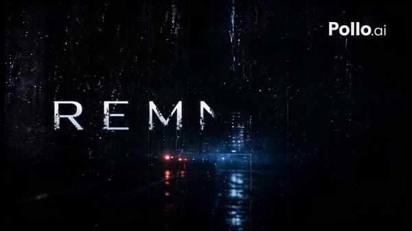 Create a 4-second ultra-clean cinematic title motion for "REMNANT" using the attached title ima…