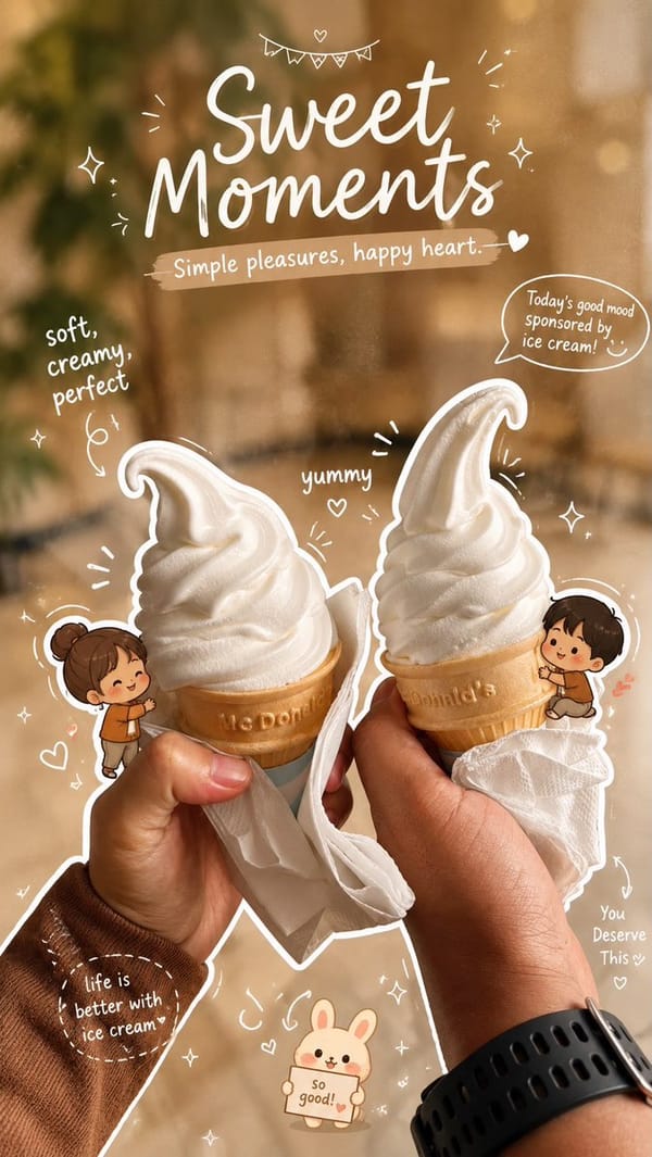 Sweet Moments prompt example