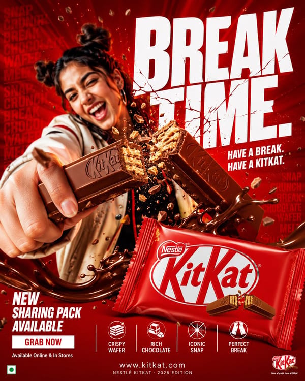 HAVE A BREAK. HAVE A KITKAT. prompt example