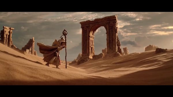 STYLE: handcrafted cinematic stop-motion inspired animation, tactile miniature aesthetic, highly ex… prompt example