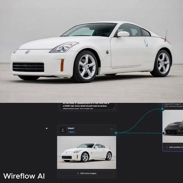 Transform it into a full widebody build with wrap, livery, GT wing, and TE37s. Animate the part…