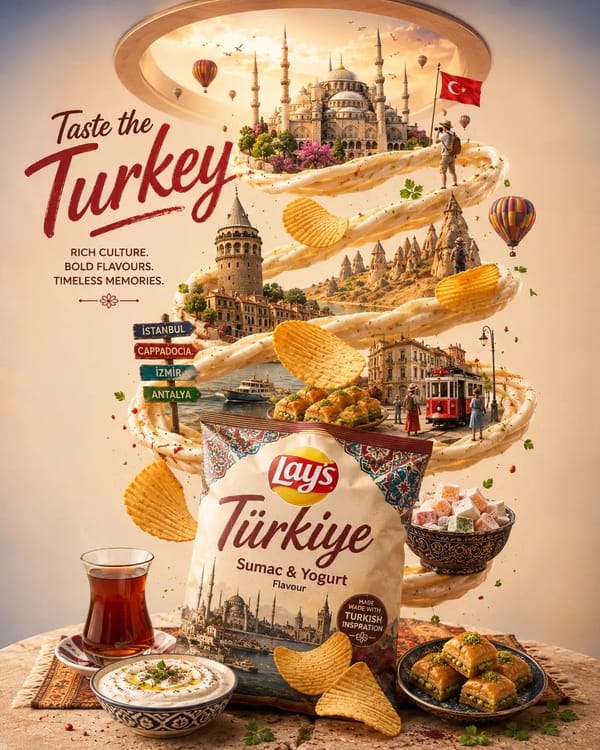 Ultra-detailed premium travel-food advertisement poster for [CITY/COUNTRY], vertical composition, i… prompt example