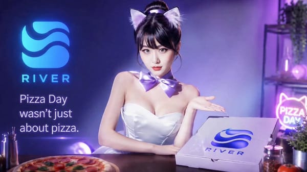 15 years ago, 10,000 BTC bought two pizzas prompt example